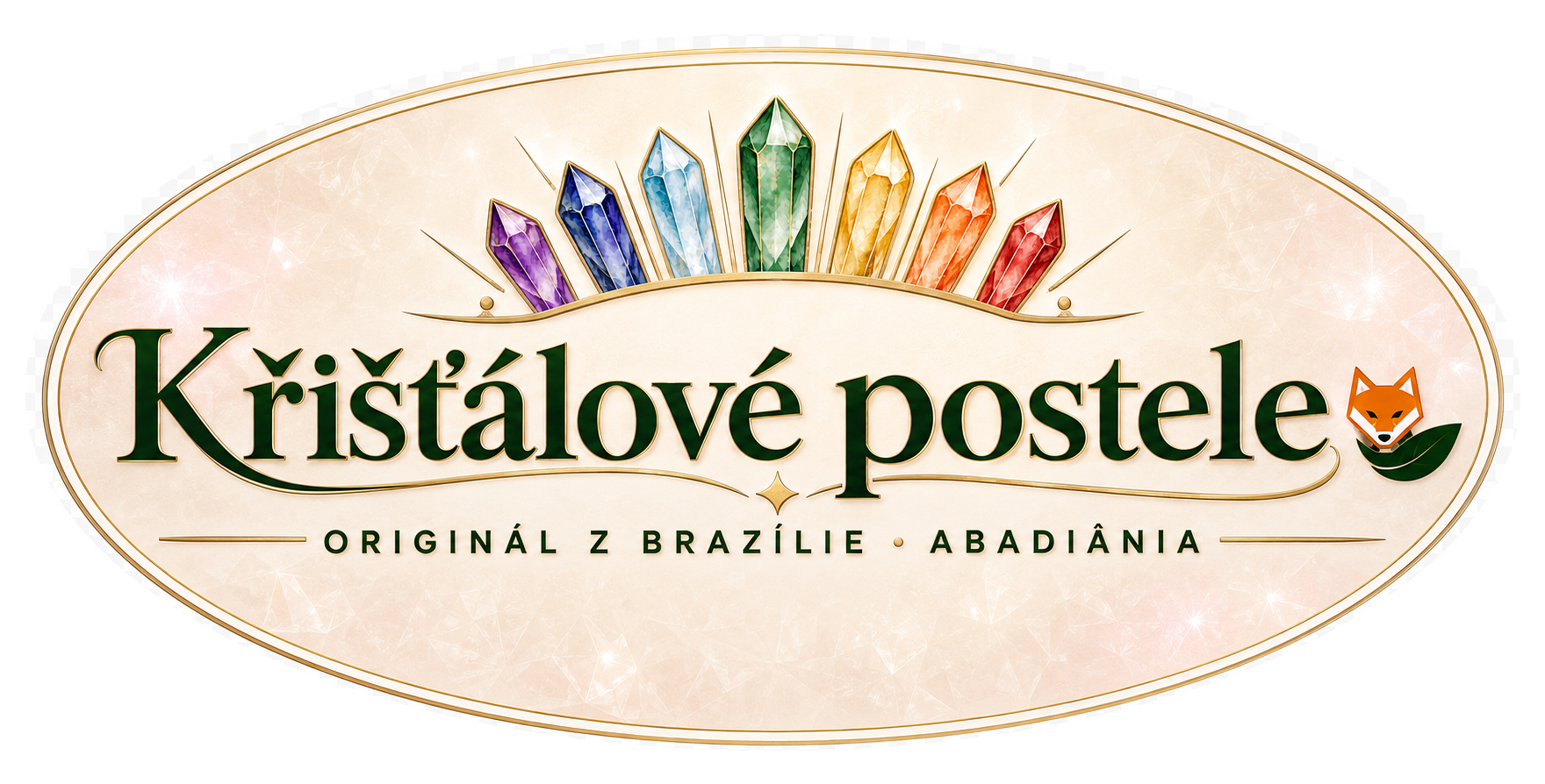 Křišťálové postele · originál z Brazílie · Abadiânia